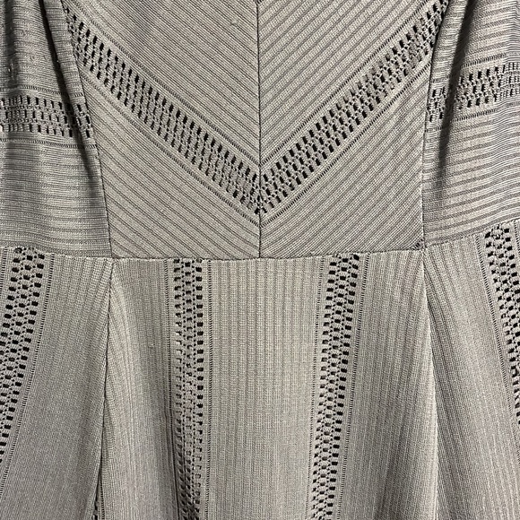 Lauren Conrad fit and flare gray dress - Picture 5 of 6